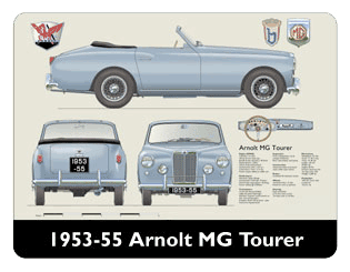 Arnolt MG Open Tourer 1953-55 Mouse Mat